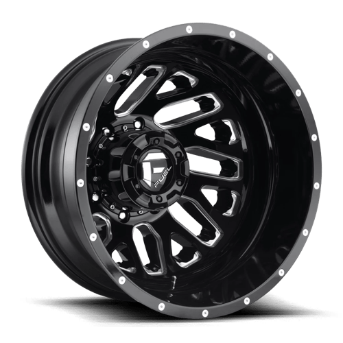 Fuel D581 Triton Gloss Black Milled 1-Piece Wheels