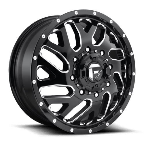 Fuel D581 Triton Gloss Black Milled 1-Piece Wheels