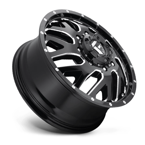 Fuel D581 Triton Gloss Black Milled 1-Piece Wheels