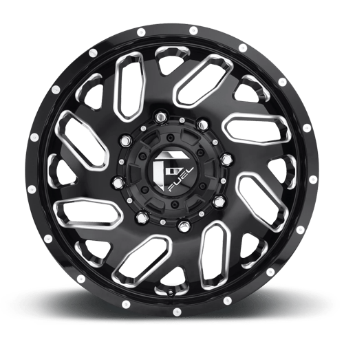 Fuel D581 Triton Gloss Black Milled 1-Piece Wheels