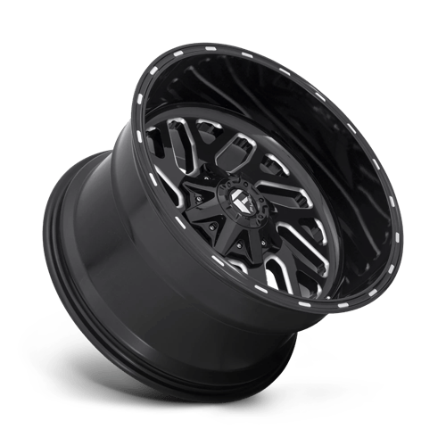 Fuel D581 Triton Gloss Black Milled 1-Piece Wheels