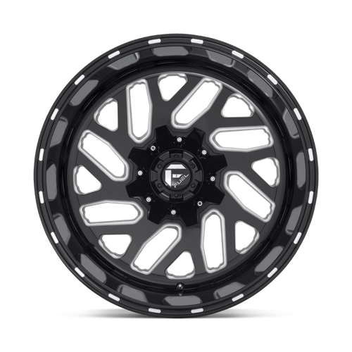 Fuel D581 Triton Gloss Black Milled 1-Piece Wheels