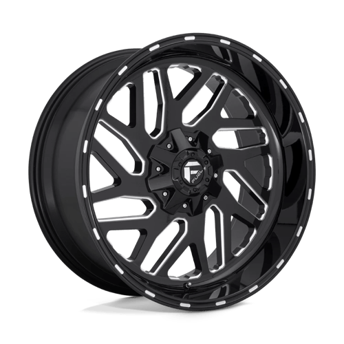 Fuel D581 Triton Gloss Black Milled 1-Piece Wheels