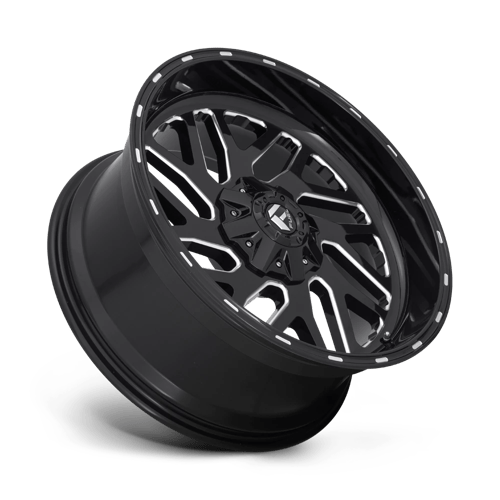 Fuel D581 Triton Gloss Black Milled 1-Piece Wheels