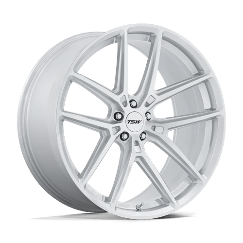 TSW TW006 Imola Gloss Silver with Machined Face Wheels, Flow Formed, Aluminum