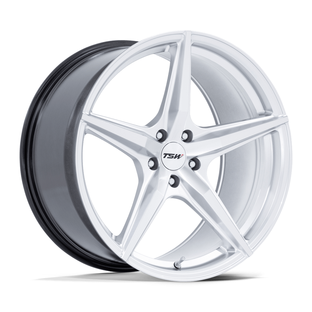 TSW TW007 Esprit Hyper Silver with Machined Face Wheels, Flow Formed, Aluminum