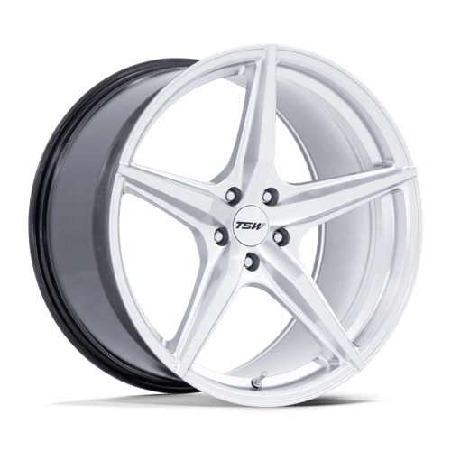 TSW TW007 Esprit Hyper Silver with Machined Face Wheels, Flow Formed, Aluminum