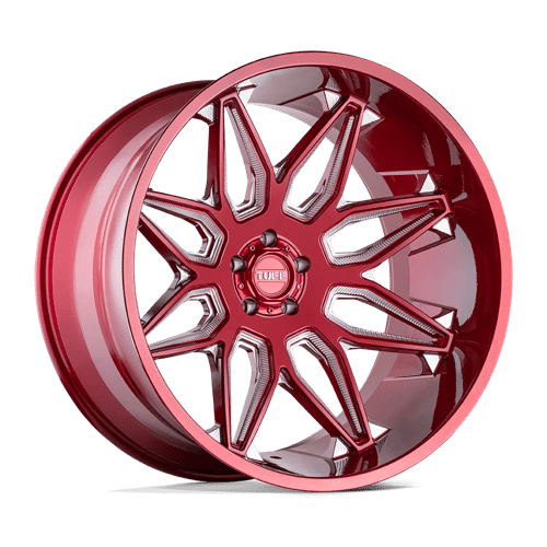 Tuff T3B Candy Red Wheels