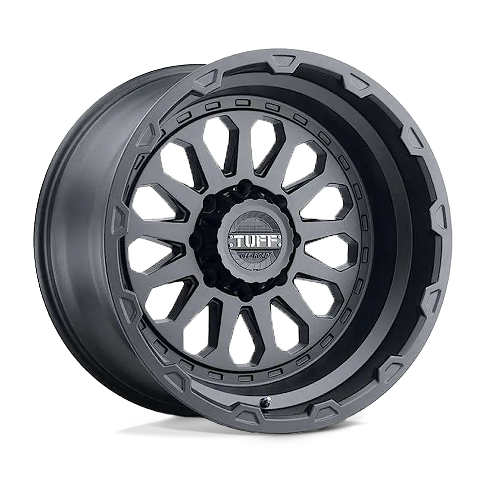 Tuff T3A Matte Black Wheels