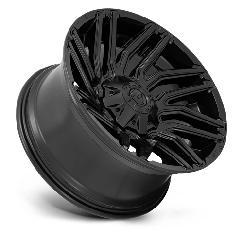 Fuel D775 Typhoon Matte Black 1-Piece Wheels