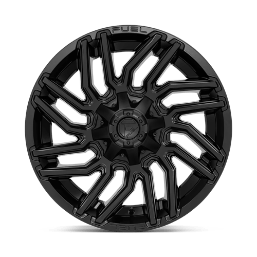 Fuel D775 Typhoon Matte Black 1-Piece Wheels