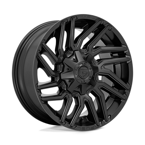 Fuel D775 Typhoon Matte Black 1-Piece Wheels