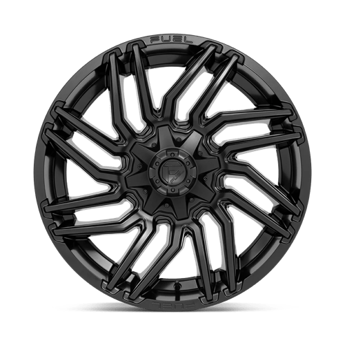 Fuel D775 Typhoon Matte Black 1-Piece Wheels