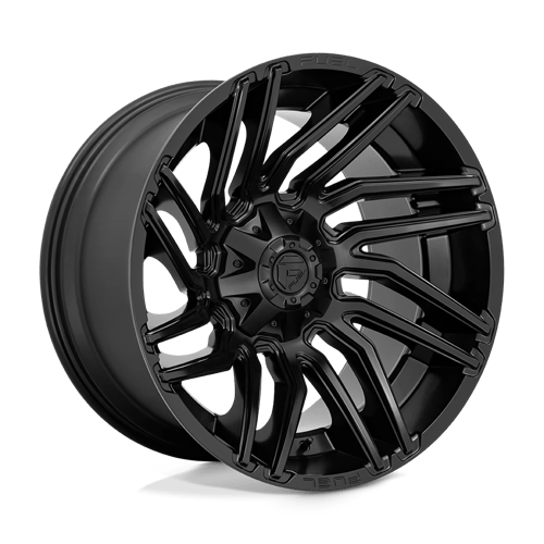 Fuel D775 Typhoon Matte Black 1-Piece Wheels