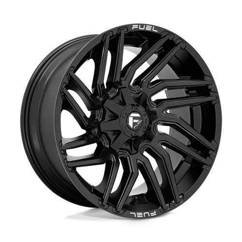 Fuel D776 Typhoon Gloss Black 1-Piece Wheels