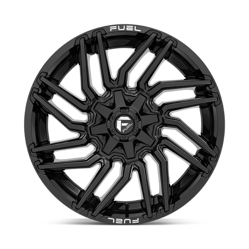 Fuel D776 Typhoon Gloss Black 1-Piece Wheels