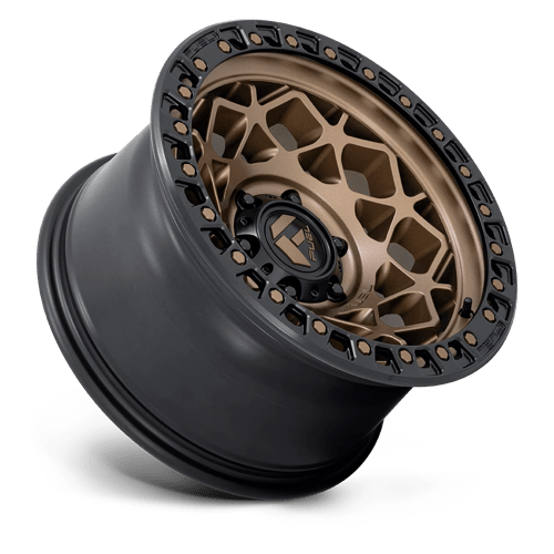 Fuel D785 Unit Bronze With Matte Black Ring 1-Piece Wheels