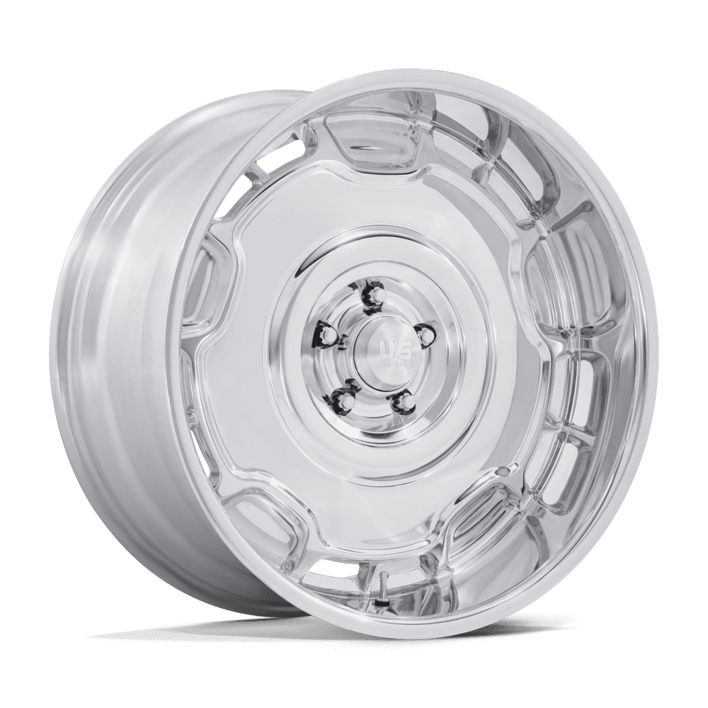 US Mag UC146 Arlington Polished Wheels, Cast Aluminum