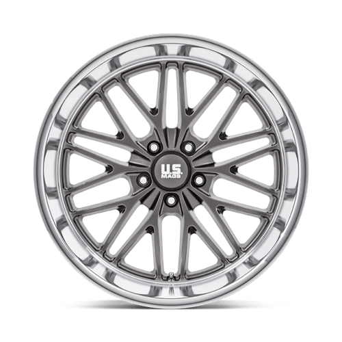 US Mags U139 Santa Cruz Anthracite With Diamond Cut Lip 1-Piece Wheels