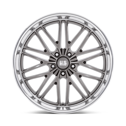 US Mags U139 Santa Cruz Anthracite With Diamond Cut Lip 1-Piece Wheels