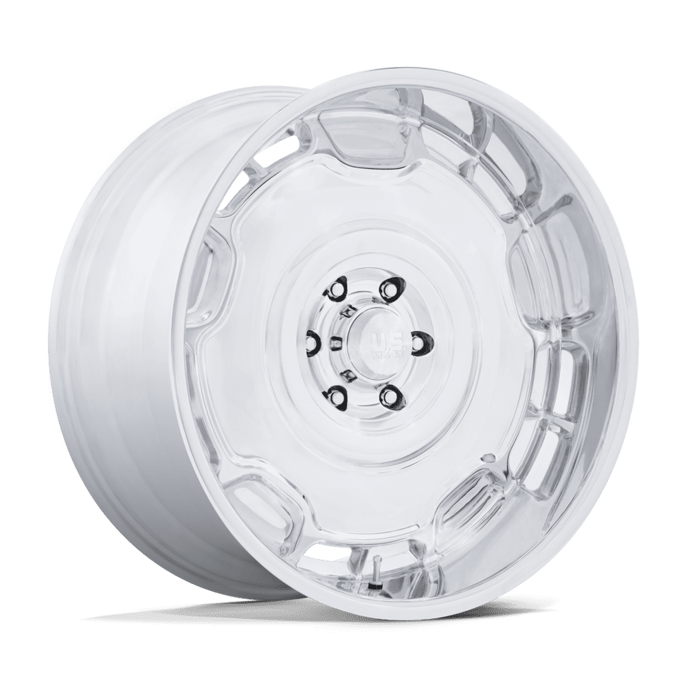 US Mag UC146 Arlington Polished Wheels, Cast Aluminum