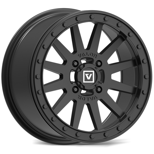 Valor Offroad V05 Beadlock Satin Black UTV Wheels