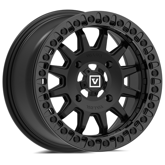 Valor Offroad V09 Beadlock Satin Black UTV Wheels