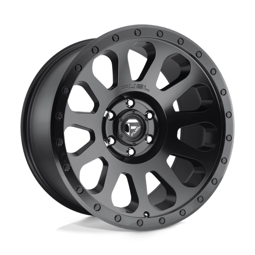 Fuel D579 Vector Matte Black 1-Piece Wheels