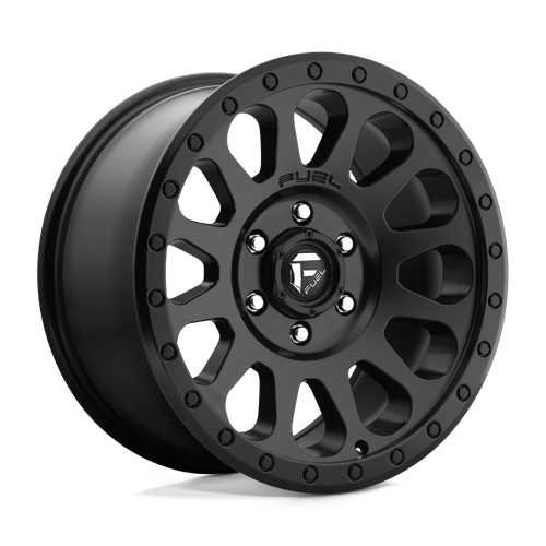 Fuel D579 Vector Matte Black 1-Piece Wheels