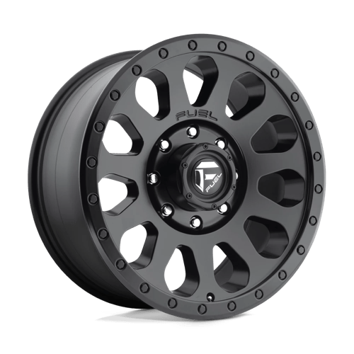 Fuel D579 Vector Matte Black 1-Piece Wheels