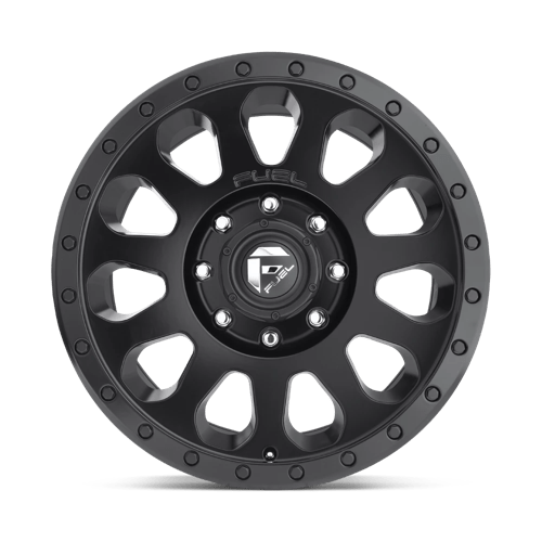 Fuel D579 Vector Matte Black 1-Piece Wheels