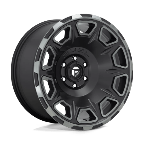 Fuel D686 Vengeance Matte Black Double Dark Tint 1-Piece Wheels