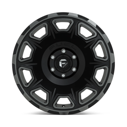 Fuel D686 Vengeance Matte Black Double Dark Tint 1-Piece Wheels