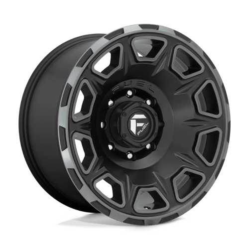 Fuel D686 Vengeance Matte Black Double Dark Tint 1-Piece Wheels