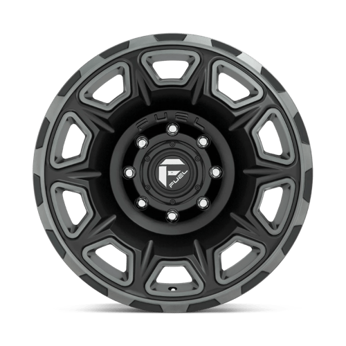 Fuel D686 Vengeance Matte Black Double Dark Tint 1-Piece Wheels