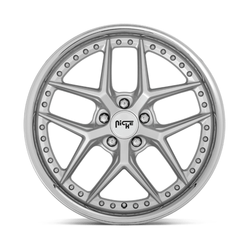 Niche M225 Vice Matte Silver 1-Piece Wheels