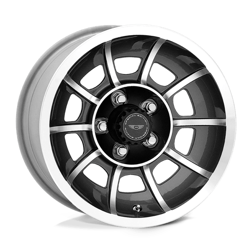 American Racing VN47 Vector Anthracite Machined Wheels