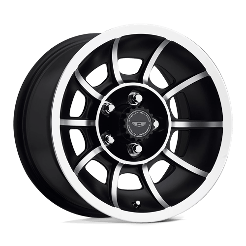 American Racing VN47 Vector Satin Black Machined Wheels