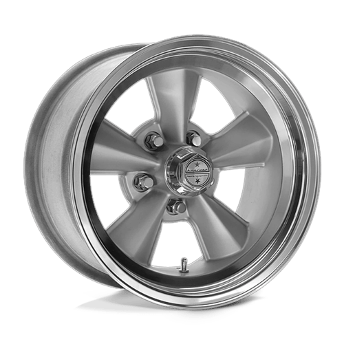 American Racing VNT70R Gunmetal With Polished Lip Wheels