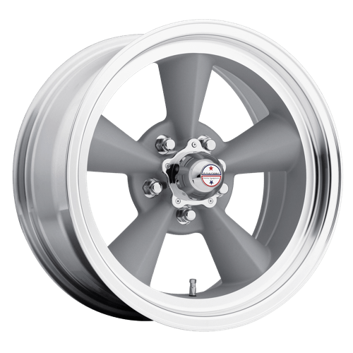 American Racing VN309 Tt O Vintage Silver Machined Lip Wheels