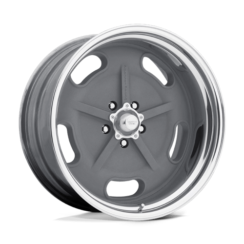 American Racing VN470 Salt Flat Mag Gray Center Polished Barrel Wheels