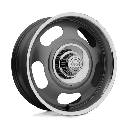 American Racing VN506 Mag Gray Center Polished Lip Wheels