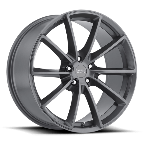 American Racing VN806 Fast Back Anthracite With Machined Face Wheels