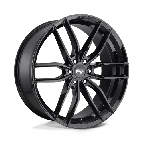 Niche M209 Vosso Gloss Black 1-Piece Wheels