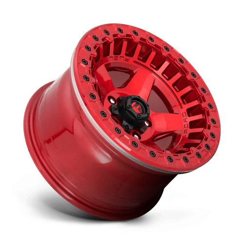 Fuel D117 Warp Beadlock Candy Red 1-Piece Wheels