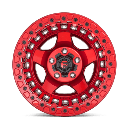 Fuel D117 Warp Beadlock Candy Red 1-Piece Wheels