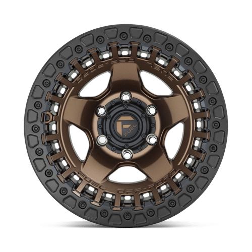 Fuel D119 Warp Beadlock Matte Bronze 1-Piece Wheels