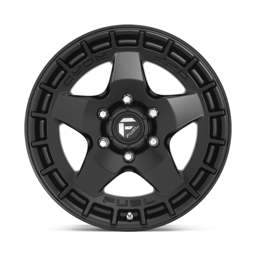 Fuel D733 Warp Satin Black 1-Piece Wheels