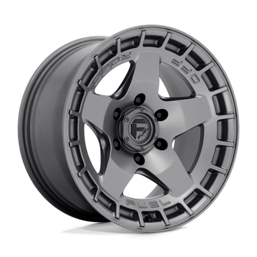 Fuel D734 Warp Matte Gun Metal 1-Piece Wheels