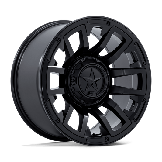 XD XD872 Colossus Matte Black Wheels, Cast Aluminum